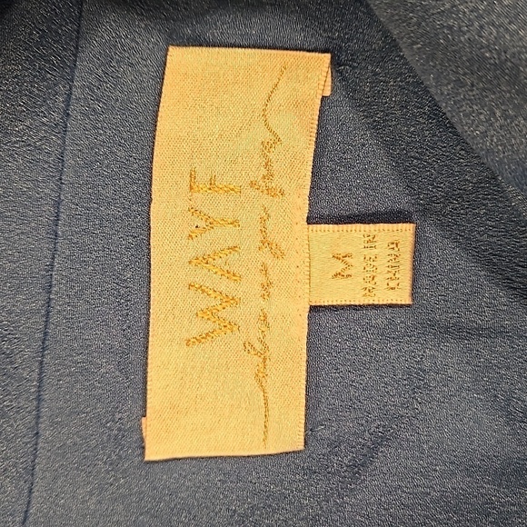 💕WAYF💕 The Angelina Floral Wrap Gown ~ Ocean Etoile Floral Print Medium M NWOT - Picture 13 of 15